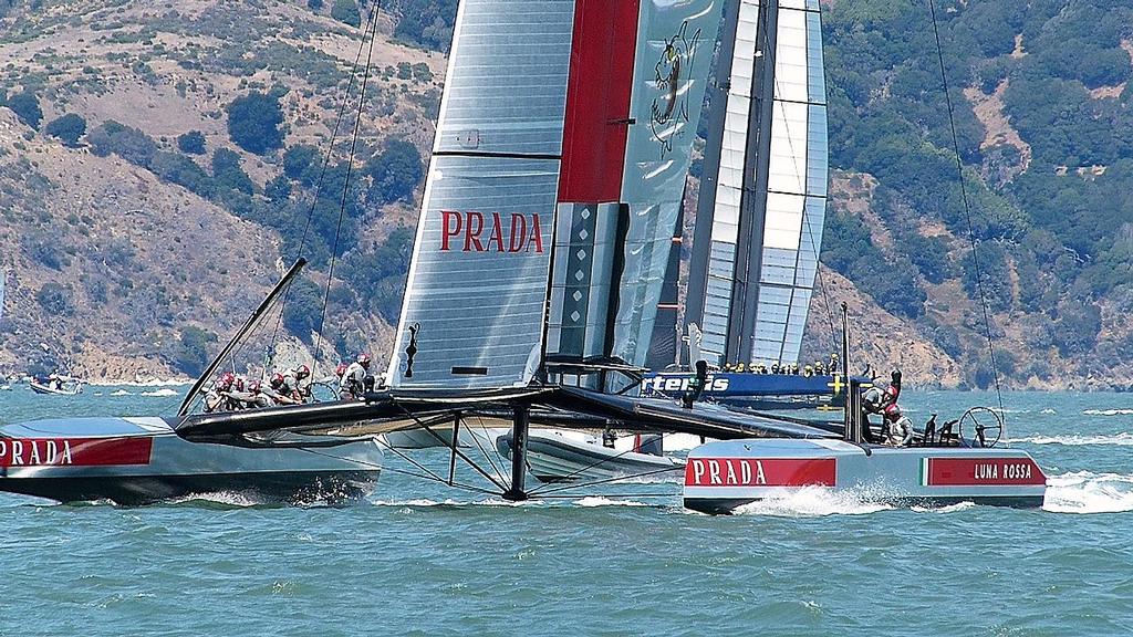 Louis Vuitton Cup, Semi-Final 3, August 10, 2013 © John Navas 